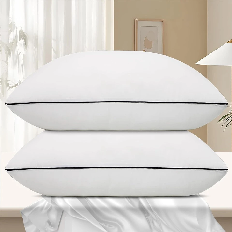hollow siliconized polyester fiber pillow