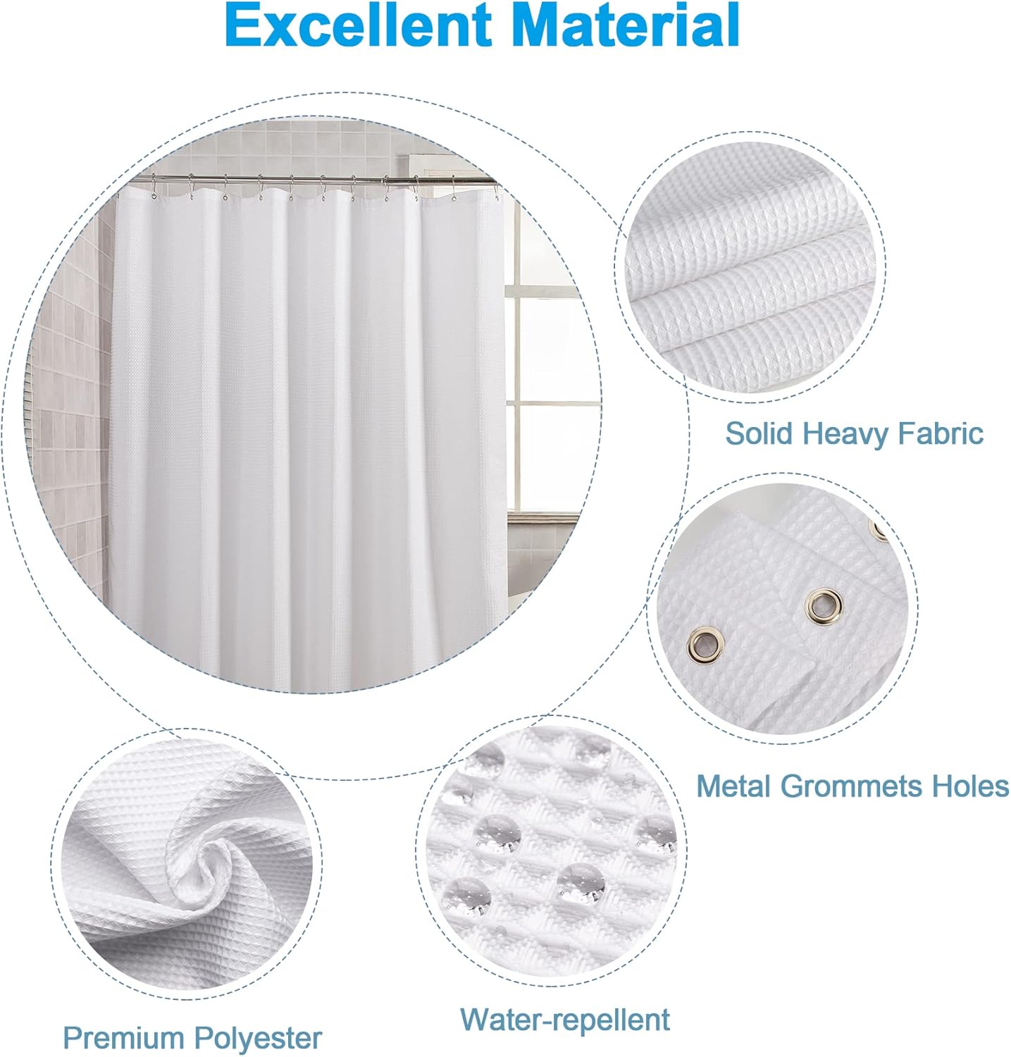 water resistant shower curtain